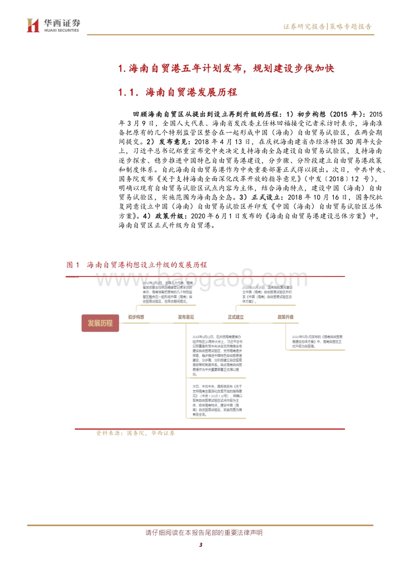 海南自贸港政策分析系列之一：政策红利持续释放重点关注免税、旅游、基建机会.pdf_第3页