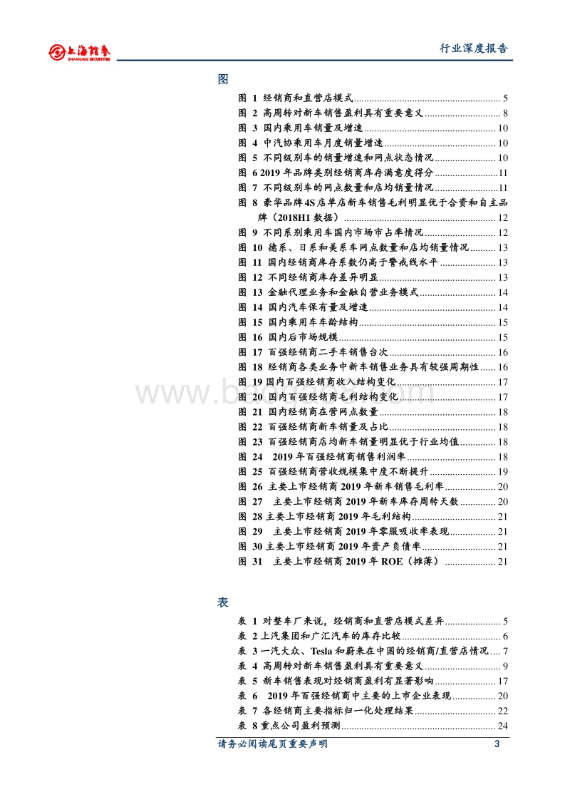 经销商行业深度研究：车市复苏背景下，头部经销商享受显著弹性.pdf_第3页