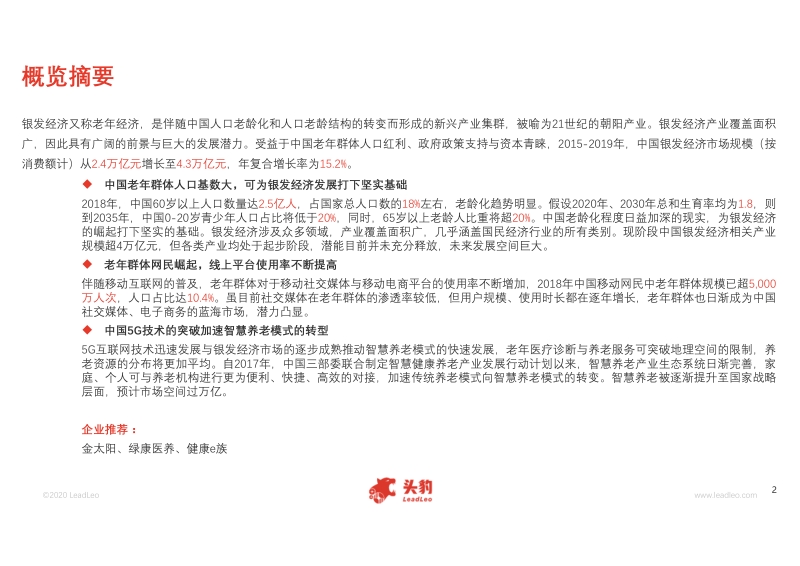 2020年中国银发经济市场分析概览.pdf_第2页