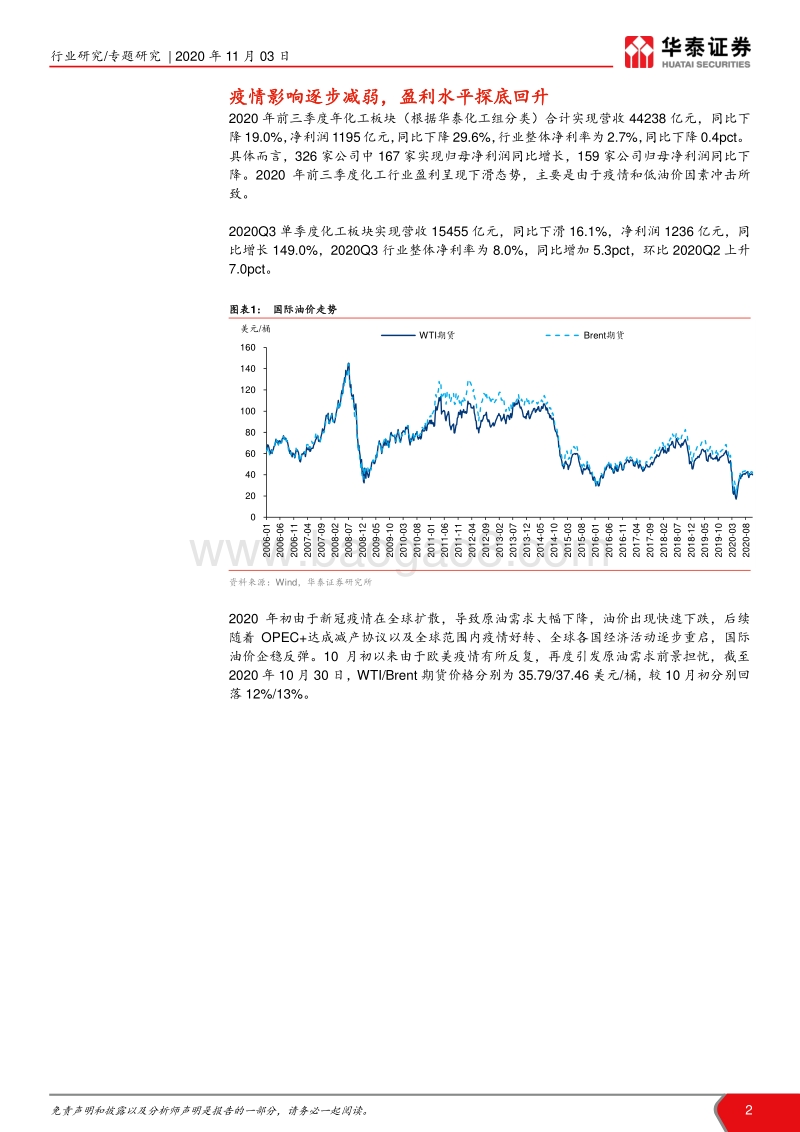 化工行业2020年三季报综述.pdf_第2页