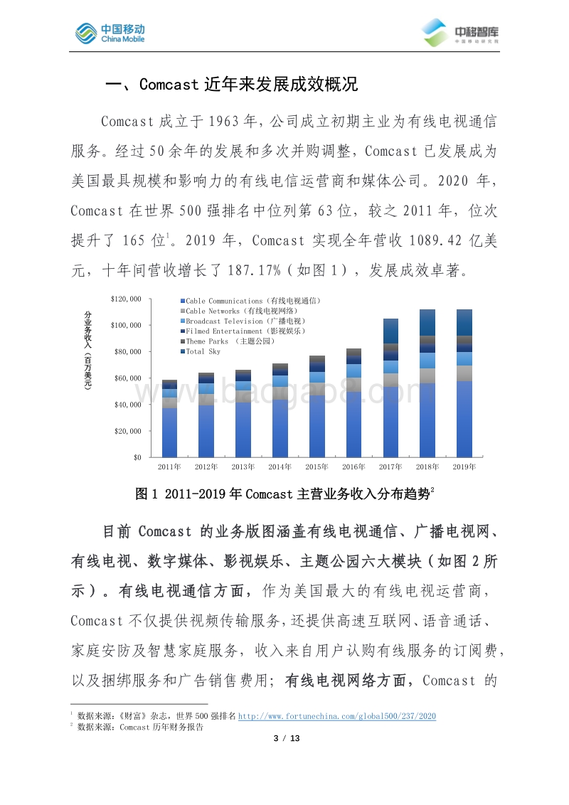 Comcast近年发展成效与增长动因分析.pdf_第3页