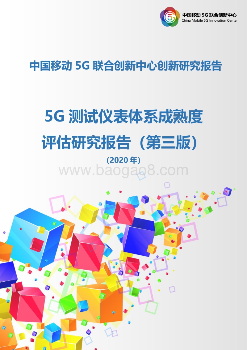 2020年5G测试仪表体系成熟度评估研究报告第三版.pdf_第1页