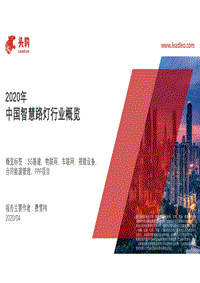 2020年中国智慧路灯行业概览.pdf