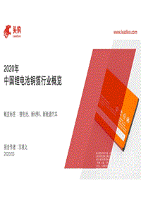 2020年中国锂电池铜箔行业概览.pdf
