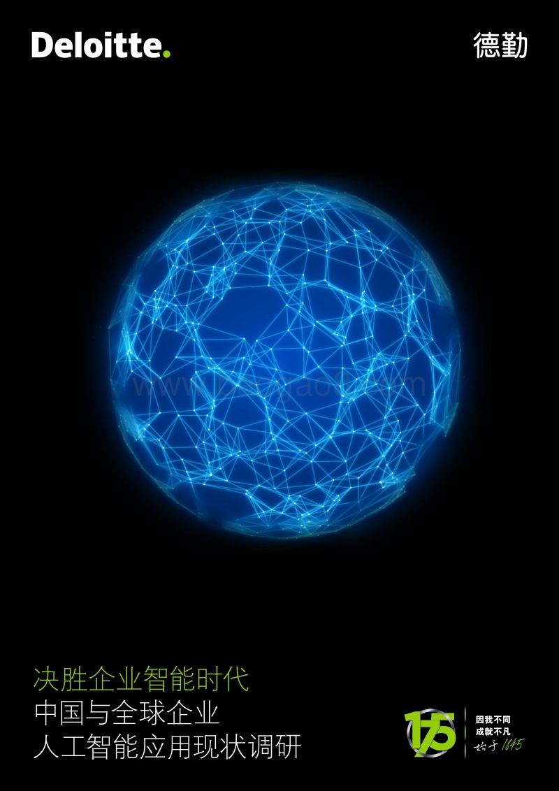 中国与全球企业人工智能应用现状调研.pdf_第1页