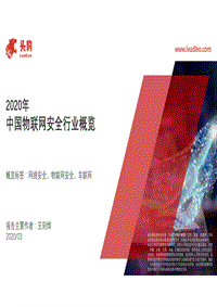 2020年中国物联网安全行业概览.pdf