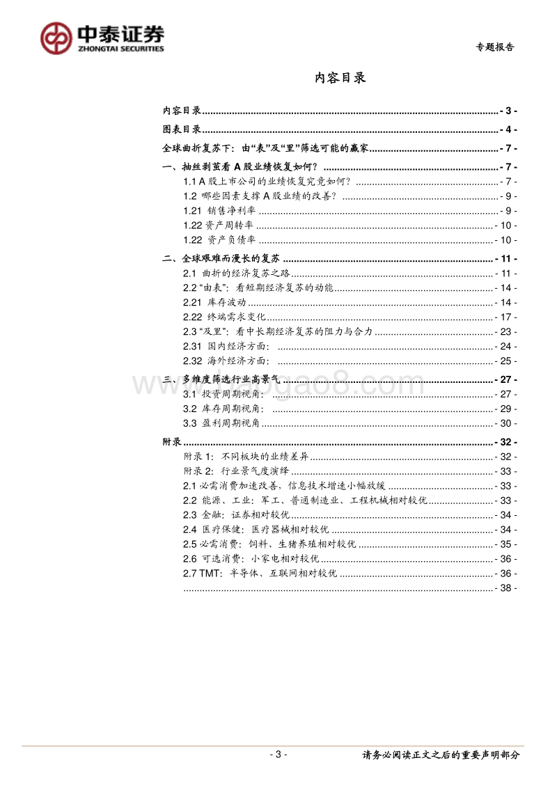 全球曲折复苏下：由“表”及“里”筛选可能的赢家.pdf_第3页