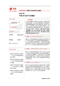 2019年中国3D显示行业概览.pdf