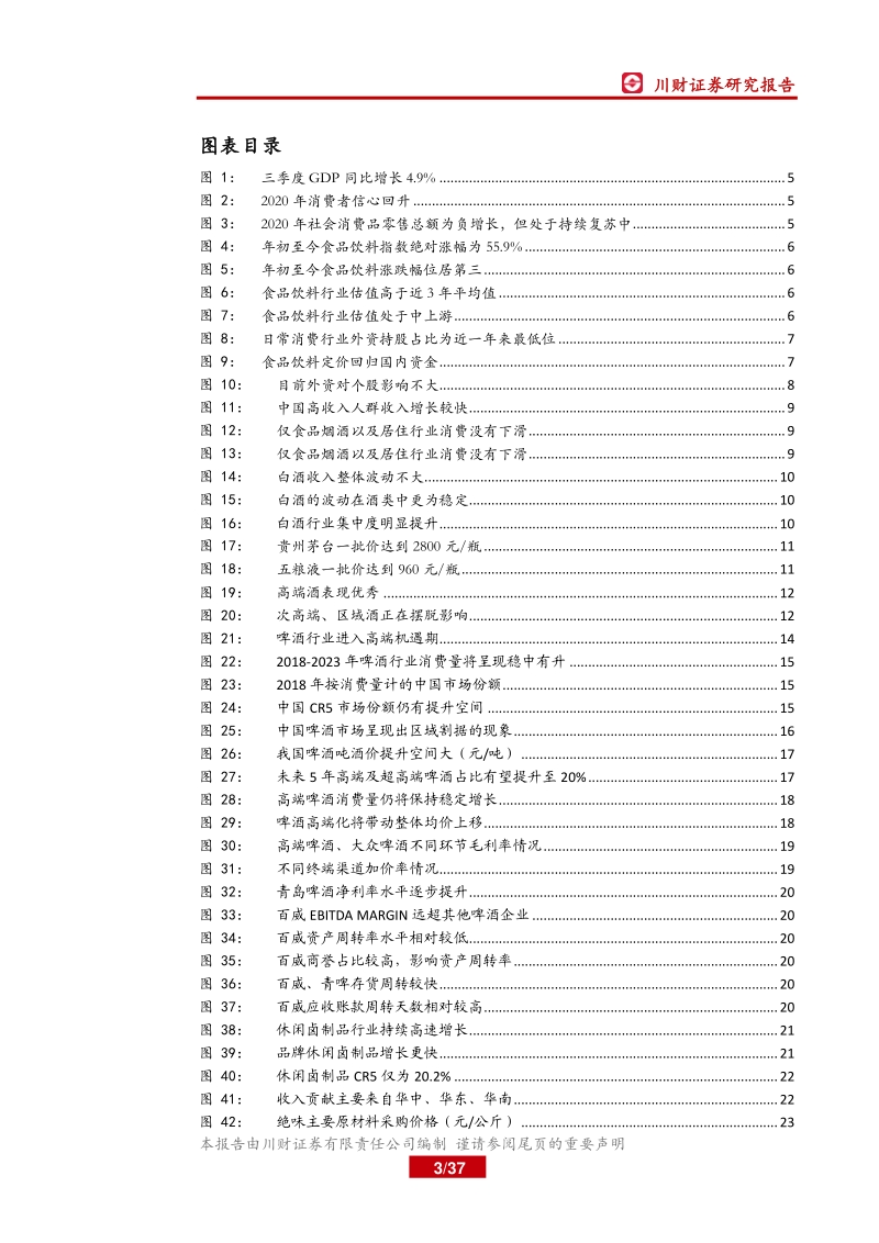 食品饮料2021年年度投资策略报告：把握行业成长红利，挖掘优质领先企业.pdf_第3页