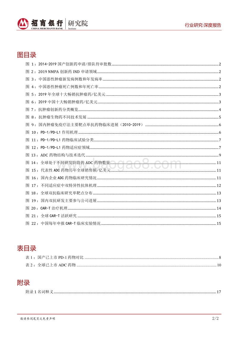 肿瘤创新药：技术升级换代，竞争日趋激烈.pdf_第3页
