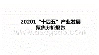 20201“十四五”产业发展聚焦分析报告.pptx