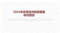 2021年宏观经济前景展望研究报告.pptx