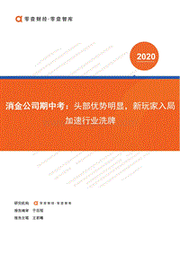 消金公司期中考：头部优势明显，新玩家入局加速行业洗牌.pdf