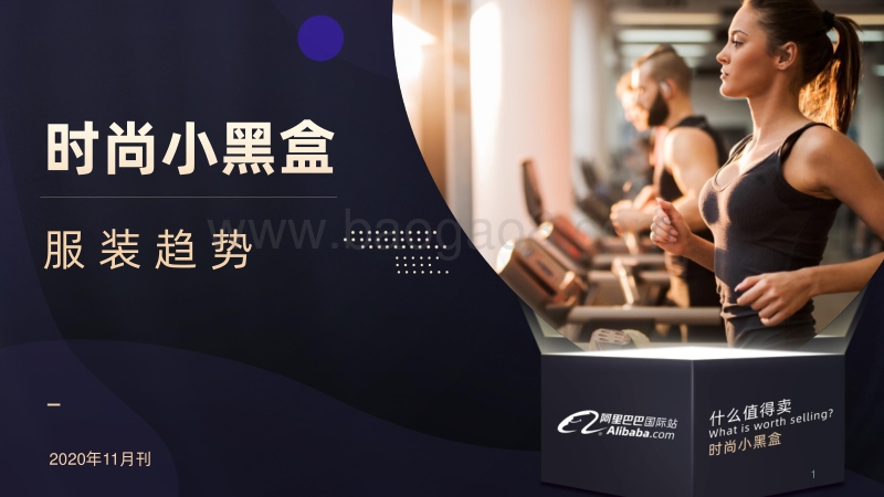 2020年11月阿里巴巴国际站服装趋势.pdf_第1页