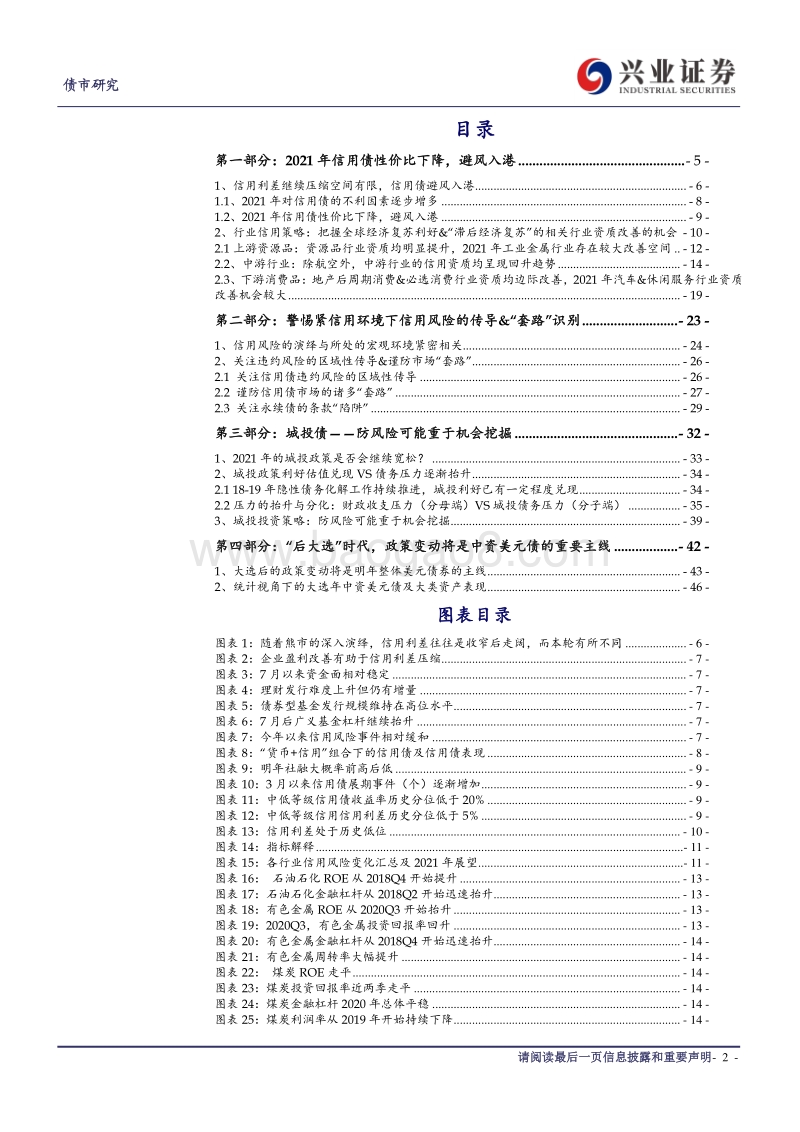 2021年信用市场展望：避风入港.pdf_第2页