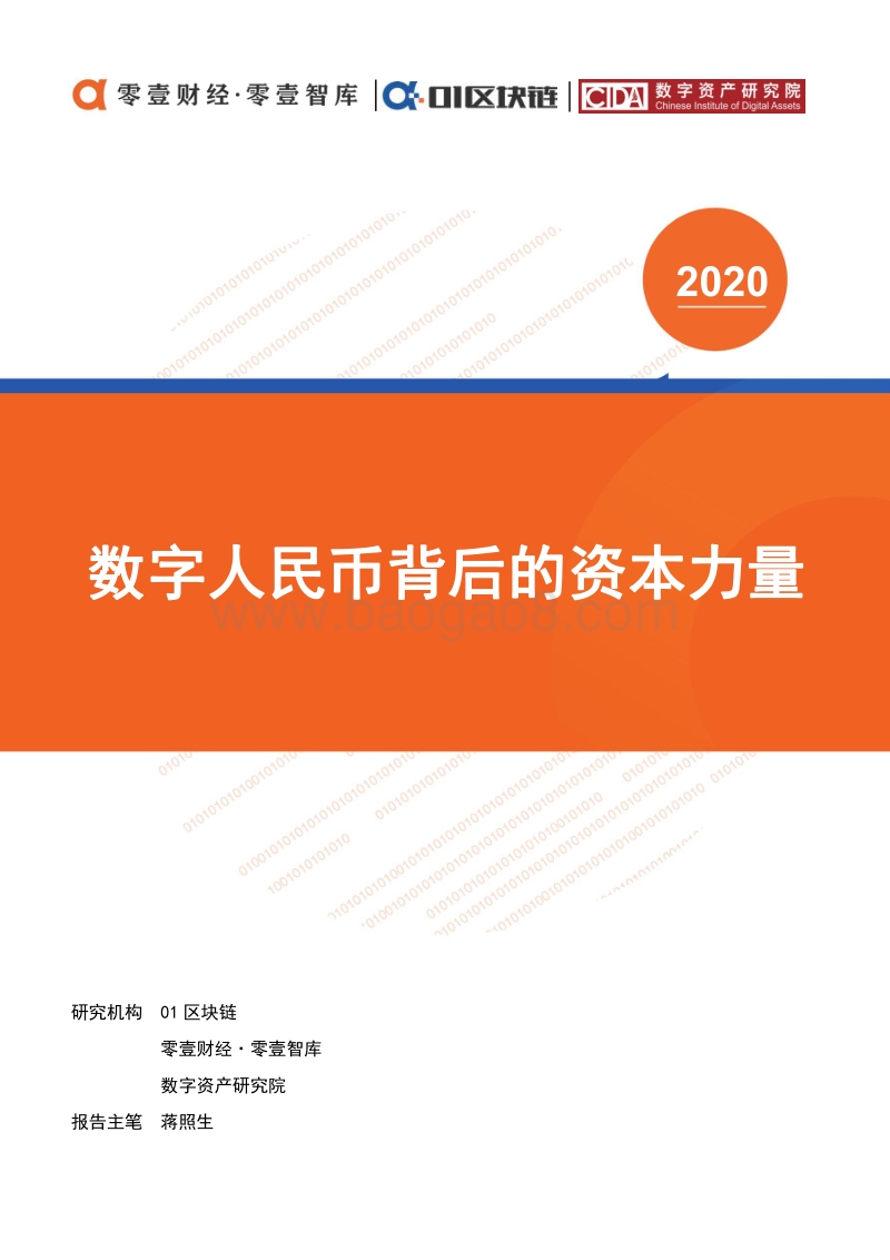 数字人民币背后的资本力量.pdf_第1页