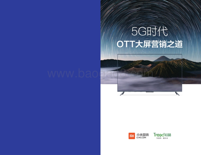 5G时代：OTT大屏营销之道白皮书.pdf_第1页