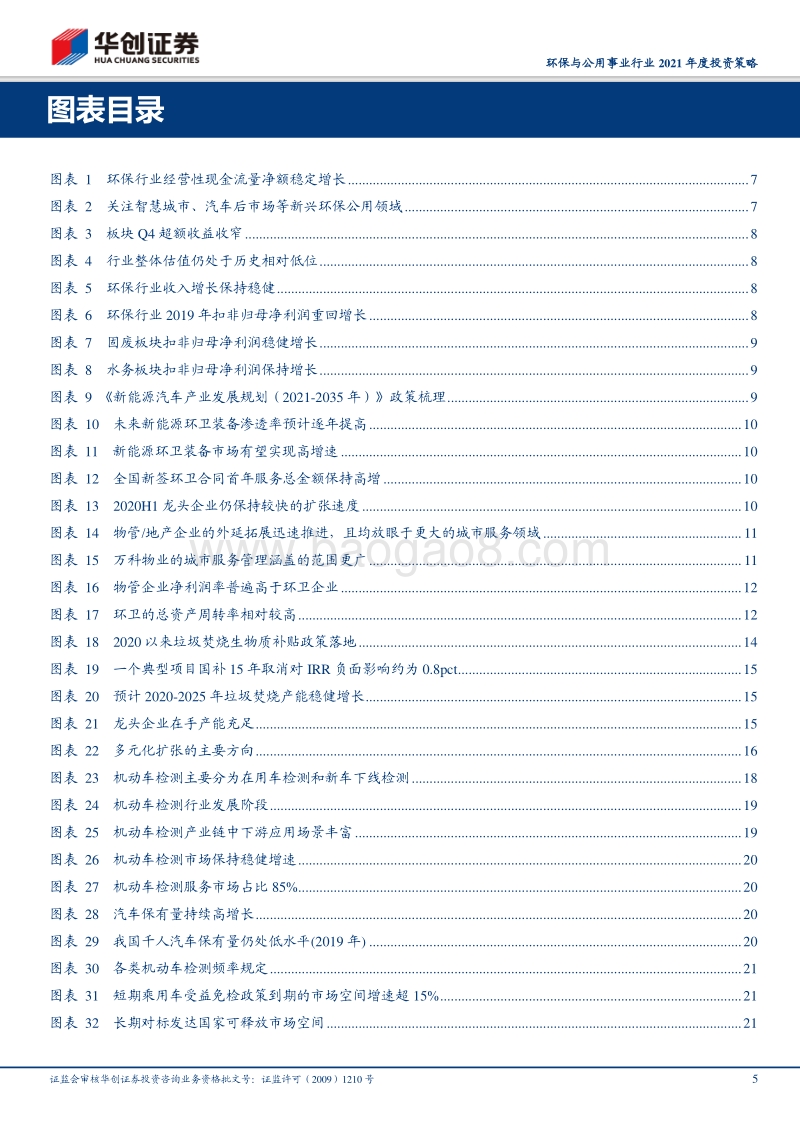 环保与公用事业行业2021年度投资策略：新时代下探寻新格局与新市场.pdf_第5页