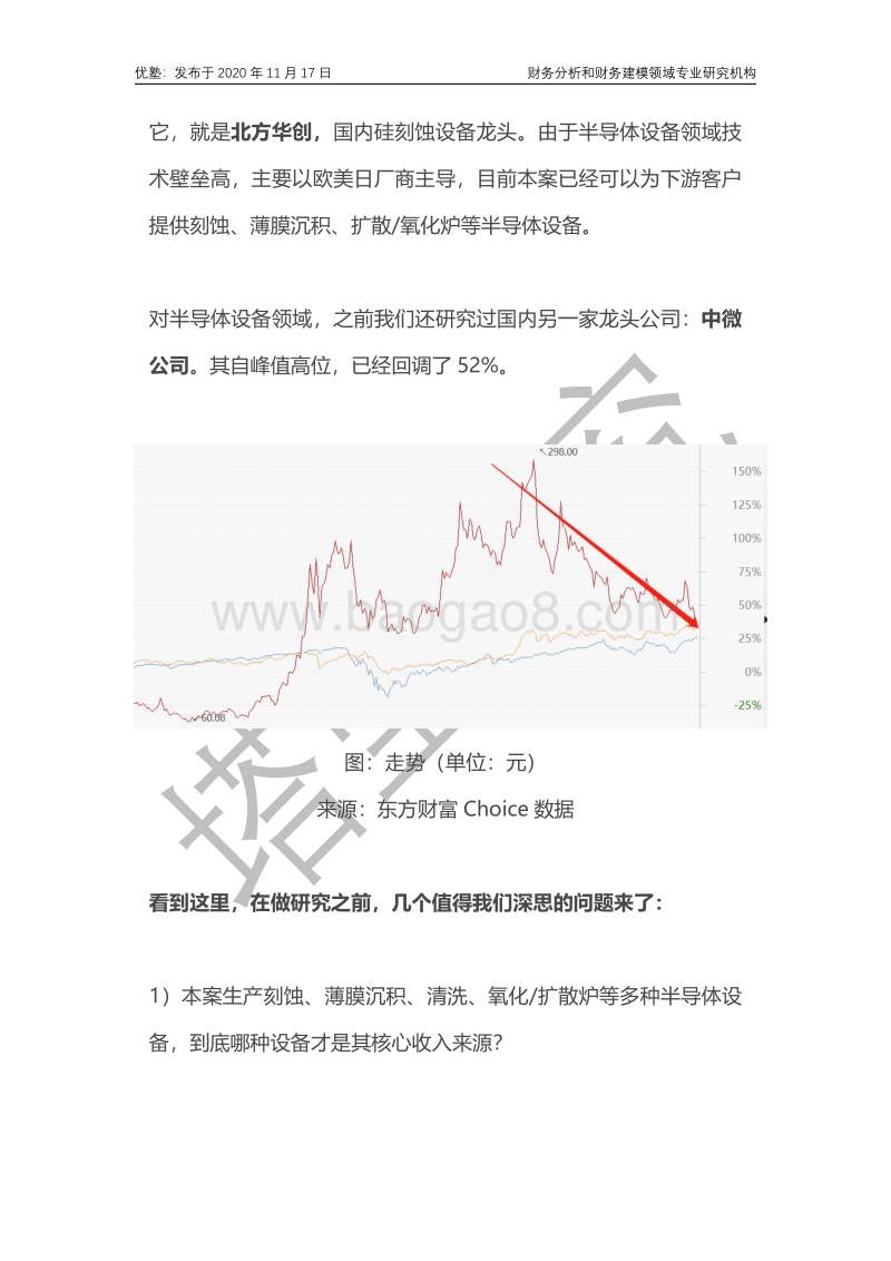 北方华创财务建模：国内硅刻蚀设备龙头.pdf_第2页