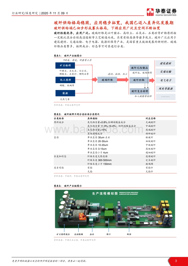 “点石成金”玻璃纤维系列研究之二-需求短期无虞，长期有成长性.pdf_第3页