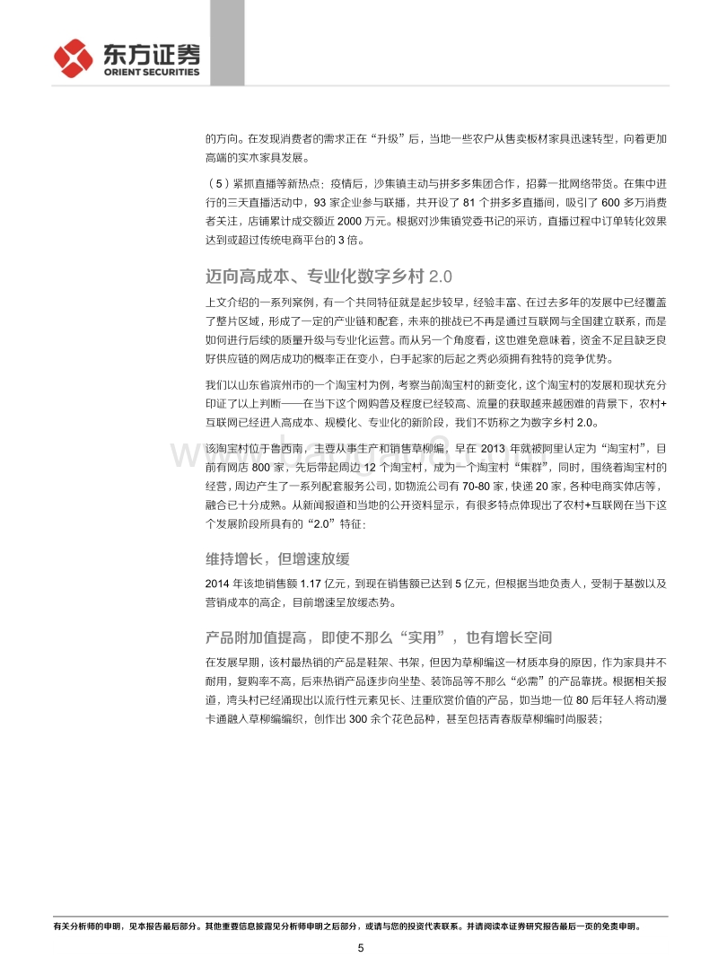 “十四五”的细节之三：迈向数字乡村2.0，困难与增量何在？.pdf_第5页