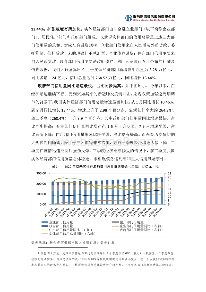 2020年前三季度信贷社融数据点评.pdf_第2页