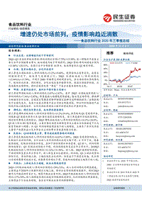 食品饮料行业2020年三季报总结.pdf