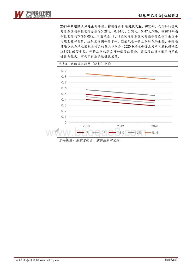 风电轴承行业专题报告：乘下游行业景气“东风”，风电轴承成长空间广阔.pdf_第5页