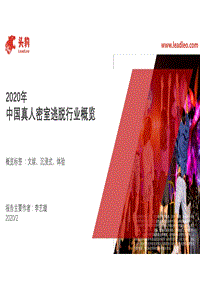 2020年中国真人密室逃脱行业概览.pdf