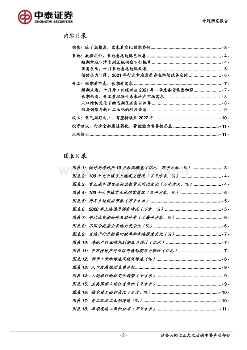 房地产开发专题研究报告：四维看地产：销售、拿地、开竣工未来怎么看.pdf_第2页
