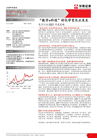 电子行业2021年度策略：“数字+科技”的化学变化正发生.pdf