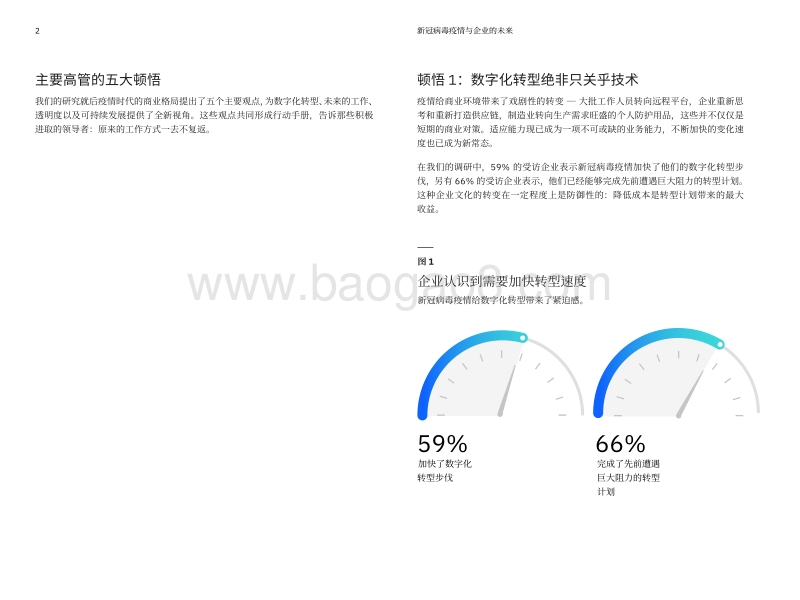 新冠病毒疫情与企业的未来：高管的顿悟揭示出后疫情时代的机遇.pdf_第3页