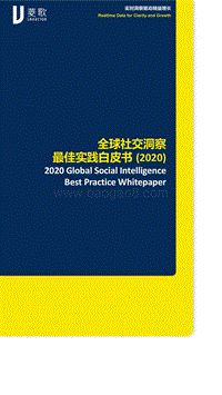 2020全球社交洞察最佳实践白皮书.pdf