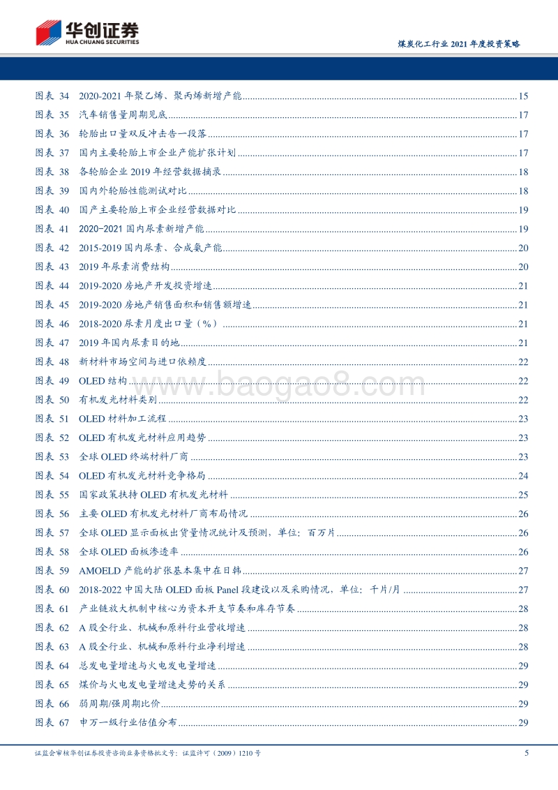 煤炭化工行业2021年度投资策略：面向景气度，着眼低估值.pdf_第5页