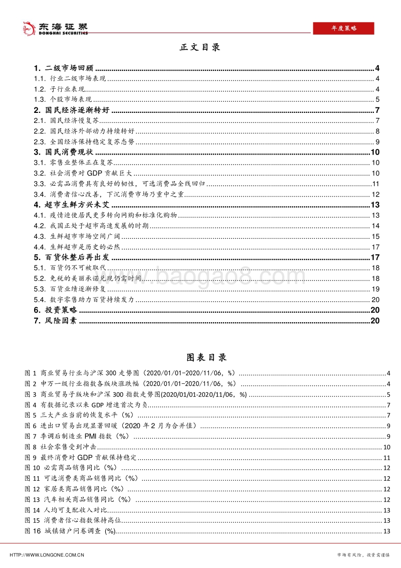 商业贸易行业2021年度策略：消费复苏，攻守兼备.pdf_第2页