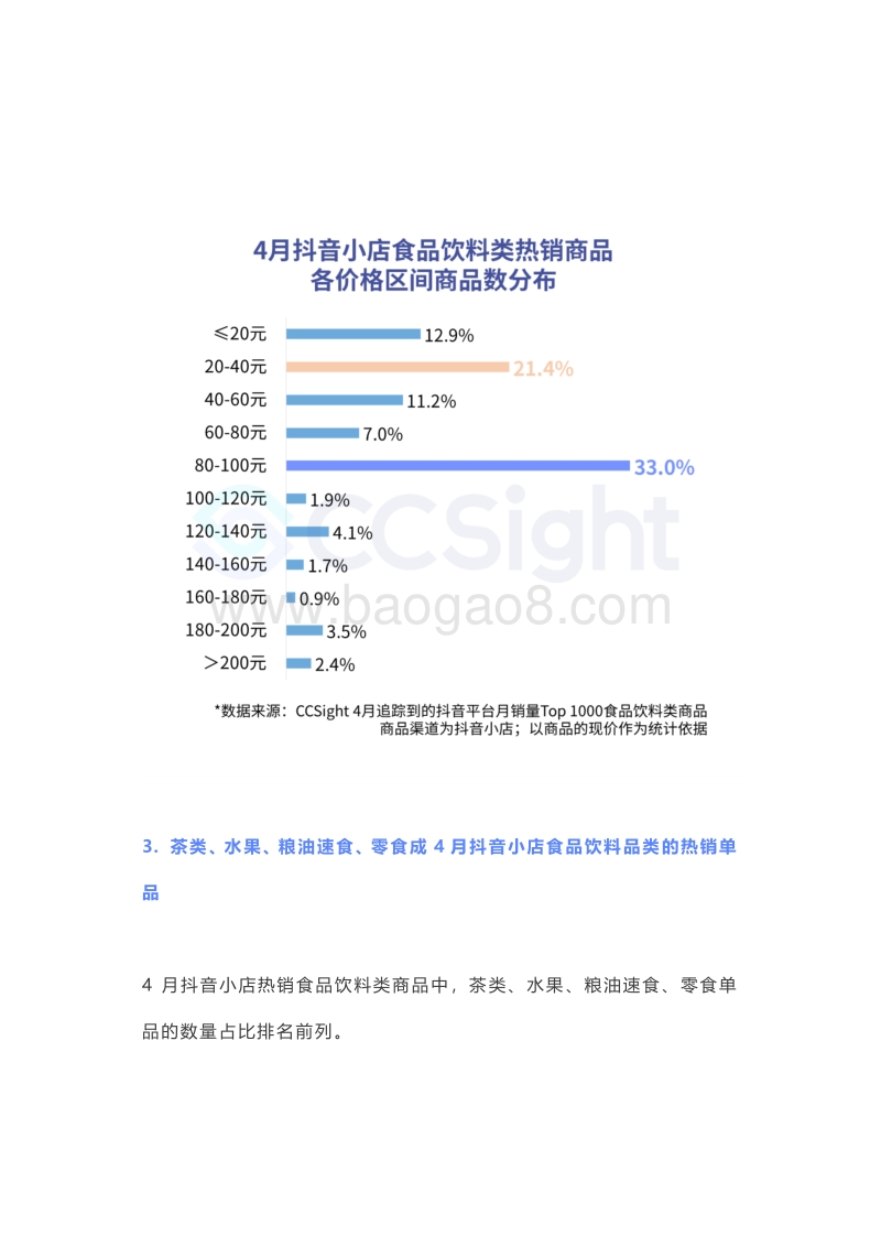 2020年4月食品饮料行业抖音营销分析.pdf_第4页