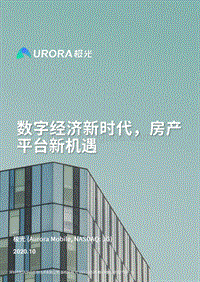 数字经济新时代，房产平台新机遇.pdf