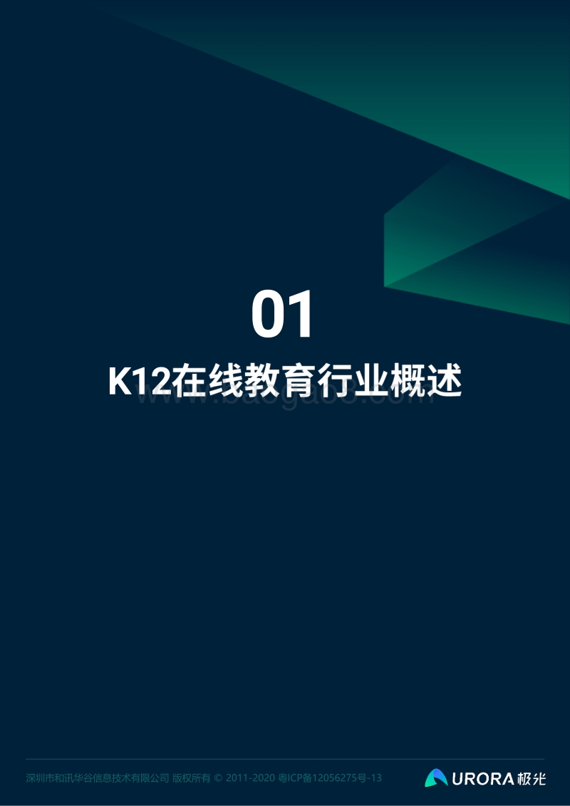 2020年K12在线教育行业数据研究报告.pdf_第4页