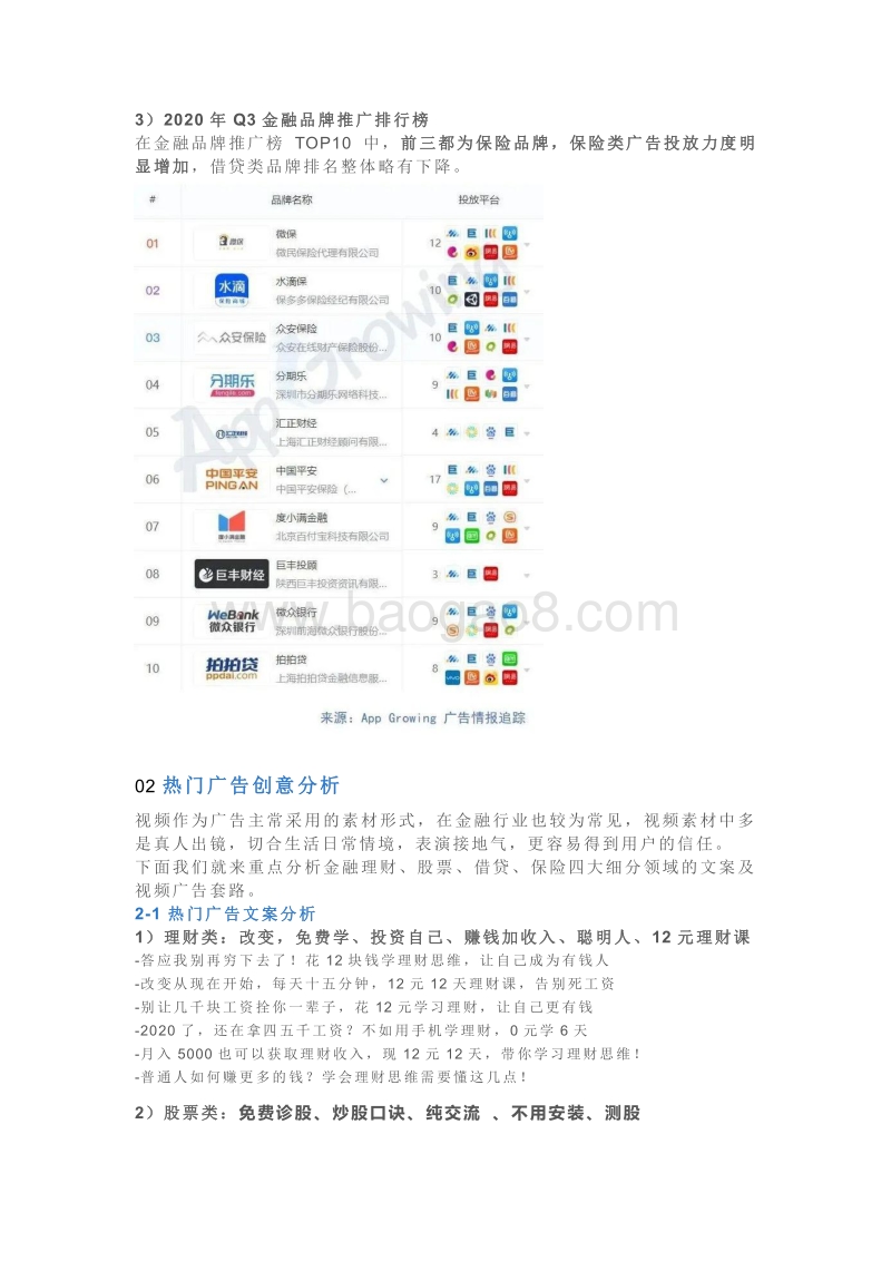 2020年Q3金融行业移动广告投放分析.pdf_第5页