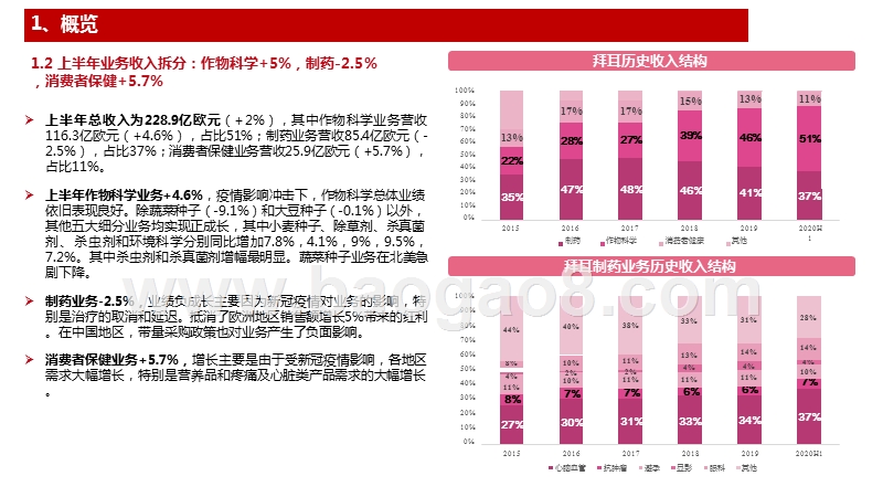 海外制药龙头解读系列之十四拜耳——2020年中报解读.pptx_第4页