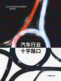 汽车行业十字路口.pdf