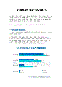 2020年4月份电商行业广告投放分析.pdf