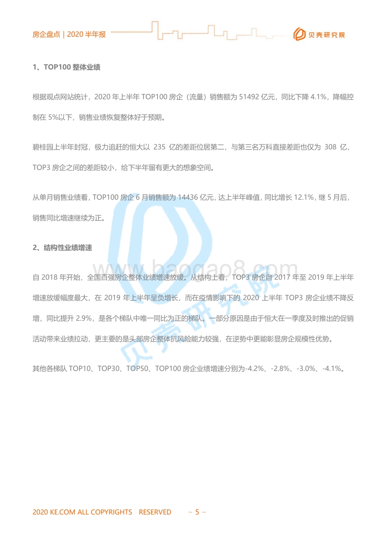 2020全国房企半年报.pdf_第5页