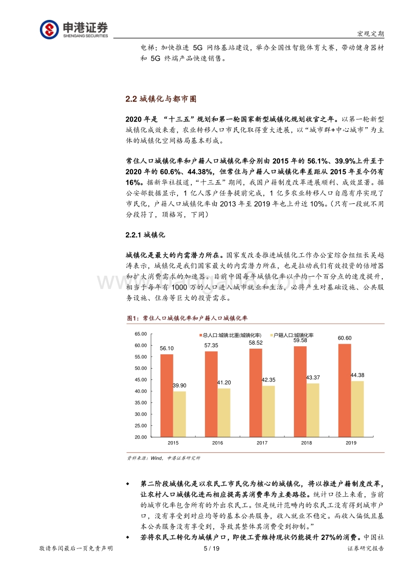 双循环系列报告之十四五政策倾斜：城镇化与消费升级下的内循环机会.pdf_第5页