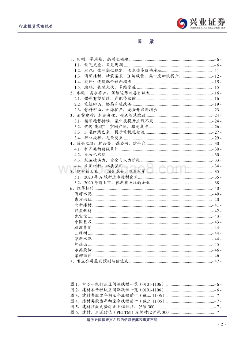非金属建材2021年投资策略：竞争分化，龙头变巨头.pdf_第2页