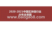 2020-2021中国区块链行业分布全景图.pptx