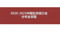 2020-2021中国区块链行业分布全景图.pdf