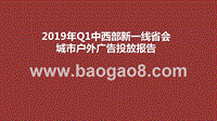 2019年Q1中西部新一线省会城市户外广告投放报告.pptx