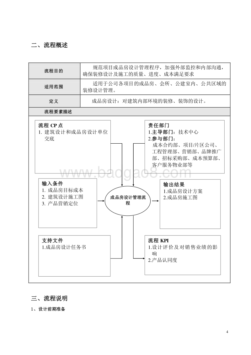 成品房精装修设计管理流程及实施细则（完整版）.doc_第4页