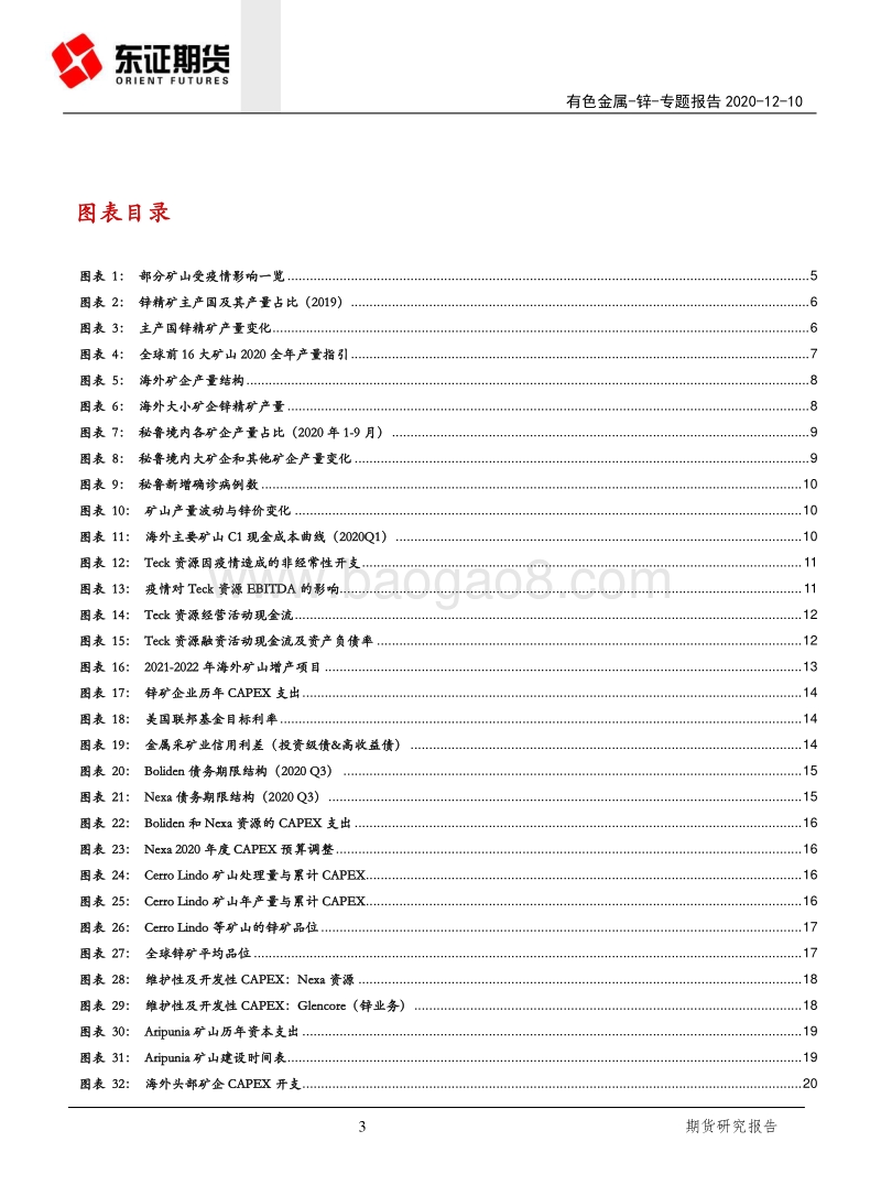 锌专题报告：疫情后周期海外锌矿供应恢复展望.pdf_第3页